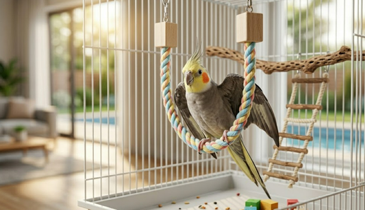 The Importance of Perches and Swings for Your Bird’s Physical Health