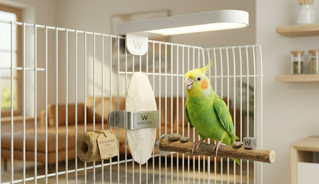 The Importance of Full-Spectrum Birdcage Lighting for Indoor Avian Health