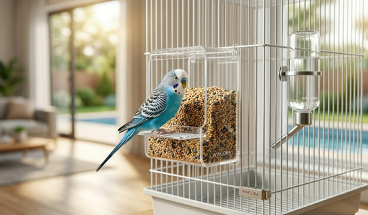 Natural Birch Bark Toys: Soft Layered Chews for Gentle Beak Peeling and Foraging