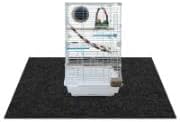 48 x 48 Inch Bird Cage Mat: 3 MM Thick Durable Felt Pad for Pets, Under Cage Liner Accessory for Bird or Rabbit or Hammock or Small Pets