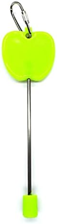 Stainless Steel Food Holder Stick Fruit Skewer Bird Parrot Treating Tool Bird Seed Feeder for Cage