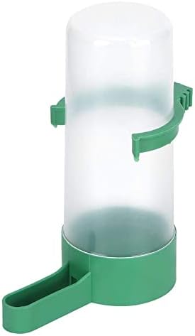 Yosoo Birds Feeder Container, 10pcs Round Plastic Birds Farm Livestock Automatic Feeding Drinking Water Bottle Container