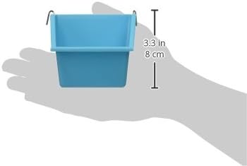 Prevue Pet Products BPV1264 Birdie Basics Perch Cup with Display Box, 4-Ounce, Colors Vary , Pack of 12