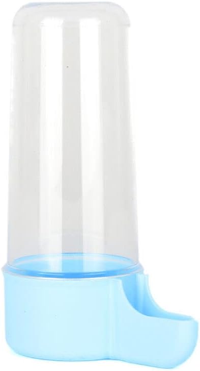 Set of 2 Bird Cage Aviary Canary Finch Large Water Tube Feeders Automatic Gravity Drinkers Water Dispensers 8 oz Capacity Each