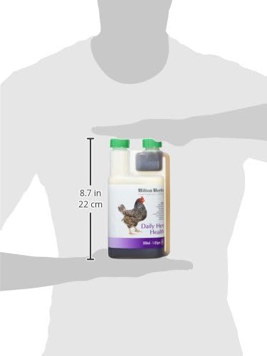 Hilton Herbs Daily Hen Health Herbal Health Supplement for Poultry & Birds, 1.05 pt ( 500ml) Bottle