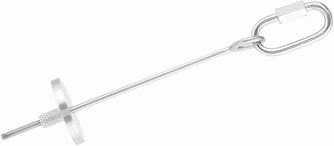 Bird Fruit Holder, Stainless Steel Fruit Vegetable Food Stick Holder Small Animal Bird Toy(S)