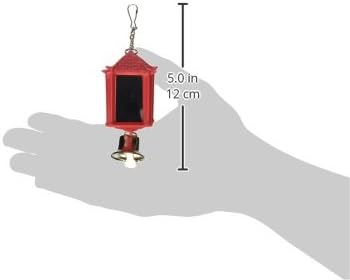 Prevue Hendryx Sound & Movement Birdie Basics Lantern Mirror Bird Toy 60420