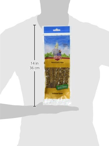 (3 Pack) Kaytee Spray Millet For Birds, 6-Count Each