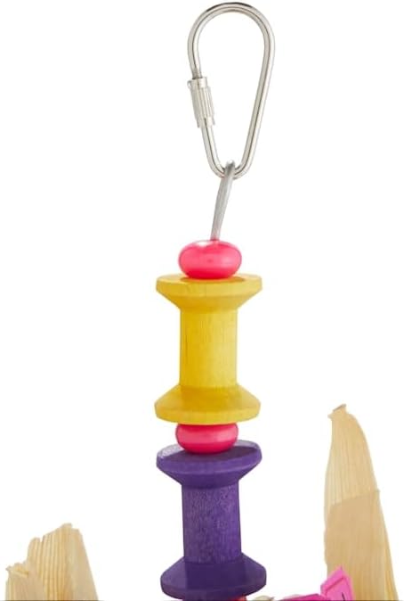 You & Me by Petco Premier Fun Popcorn Box Foraging Bird Toy Medium