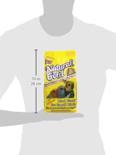 Natural Gold Small Bird Food - 1.5 lb(Pretty Bird)