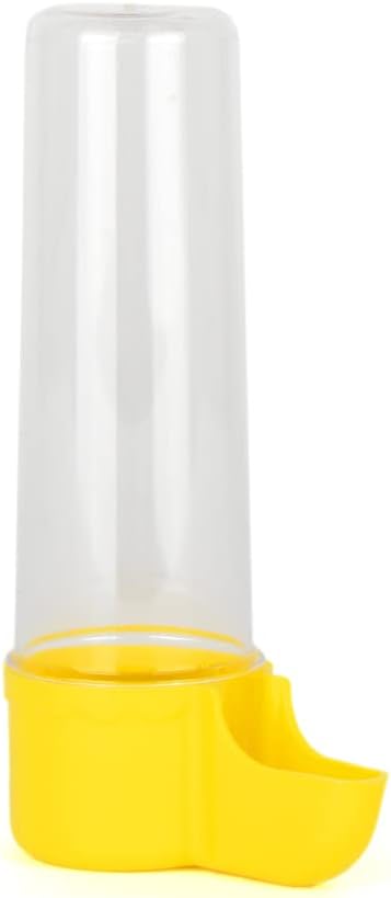 4 pcs Pet Bird Automatic Water Food Feeders Drinkers Hanging Tube Dispensers Set of 4 Canary Finch 4 oz 100 ml