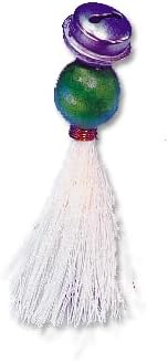 Penn-Plax Bird-Life Hanging Pacifier Bell for Bird Cages - Preening Toy for Parakeets, Bungies, Cockatiel, Lovebird, Parrotlet – Small (BA523)