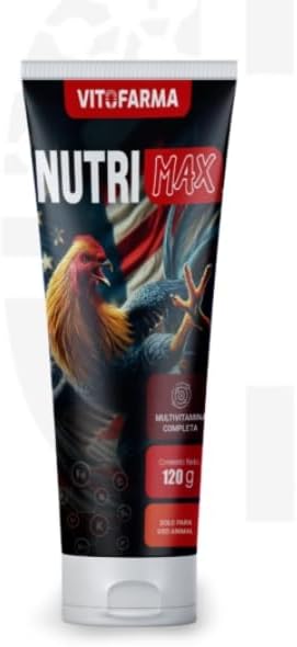 NUTRIMAX Multivitamina Completa para Gallos, Aminoacidos minerales complemento para la alimentacion de Aves, Pollos, Gallinas - Gel Paste Supplement for Rooster Complete Multivitamin 120g