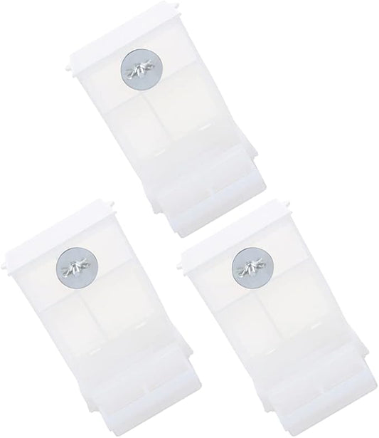 STOBOK 3pcs Automatic Bird Feeder Acrylic Parrot Food Box No- Bird Feeder Food Container Cage Accessories for Budgerigar Canary