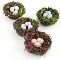 Spring Twig Mini Bird Nests - 2 Count (2.5 Inch)