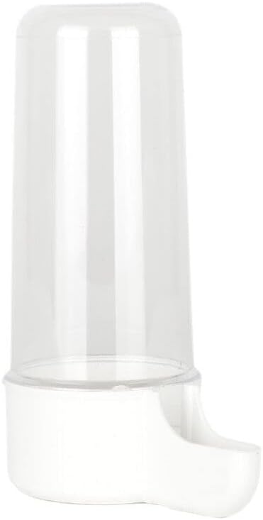 Set of 2 Bird Cage Aviary Canary Finch Large Water Tube Feeders Automatic Gravity Drinkers Water Dispensers 8 oz Capacity Each