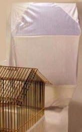Bird Cage Cover - Medium (White)