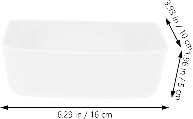 3pcs Bird Feeding Dish Cups Parrot Food Feeder Bowl Water Feeding Plate Bird Cage Accessories for Parakeet African Greys Conure Cockatiels Lovebird Budgie Chinchi