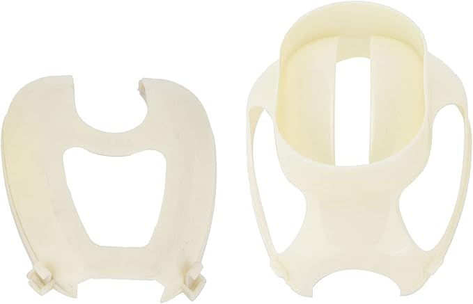 Yctze Plastic Frame Holder – Fixed Feeder for Young Racing Pigeons, Medicines Holder for Bird Care, Easy to Install, and Safe Feeding Solution (White)