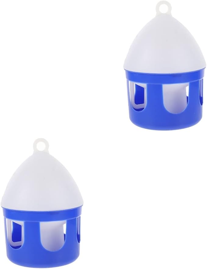 Mipcase of 2 Pigeon Water Feeder Bird Water Drinker Pigeon Drinker Plastic Feeder Dispenser