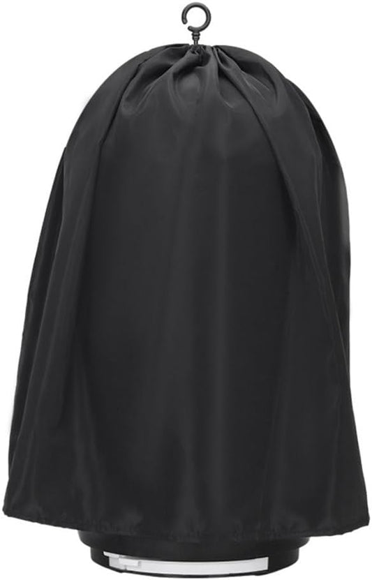DONGKER Bird Cage Cover,Polyester Rain-Proof Parrot Blackout Birdcage Shade for 11.8"-15.7" Dia,25.6"-27.6" Height Round Birds Cages Windproofing & Warmth & Light-Proof