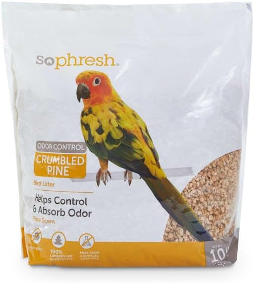 So Phresh by Petco Odor Control Crumbled Pine Bird Litter 10 lbs.