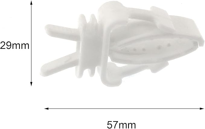Birds Food Holder heyous 6pcs Bird Cage Food Holder Clips White Pet Parrot Fruit Vegtable Clips Cuttlefish Bone Feeder Device Pin Clamp Bird Cage Accessories
