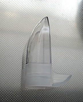 Bird Cage Water Bottle Dispenser Feeder for Zebra Finch Budgies Set of 2 (Clear)