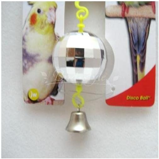 JW Pet Activitoys Disco Ball Bird Toy [Set of 3]