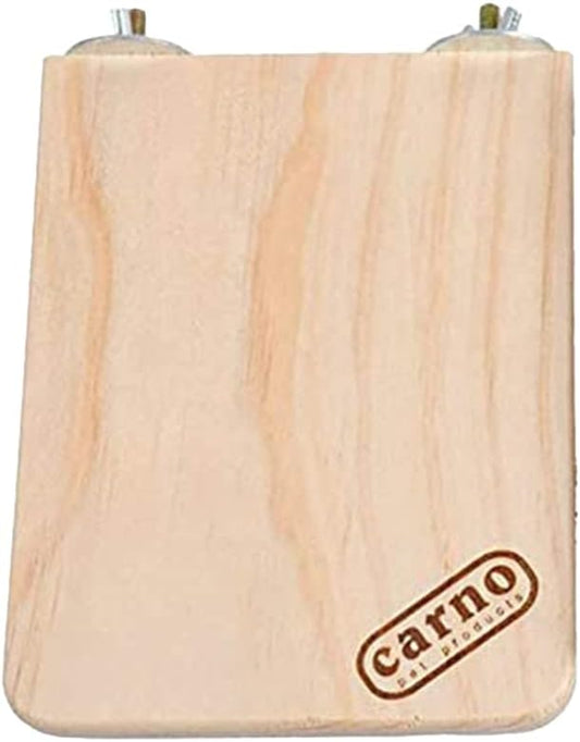 Litewoo Bird Wood Perch Platform Stand Shelf for Birds Budgie Parakeet Cockatiel Conure Cockatoo（Small）