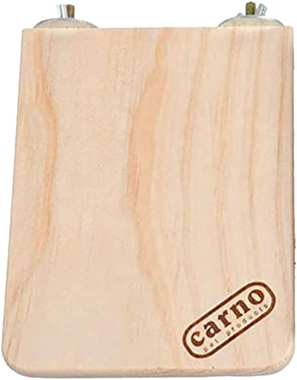Litewoo Bird Wood Perch Platform Stand Shelf for Birds Budgie Parakeet Cockatiel Conure Cockatoo（Medium）