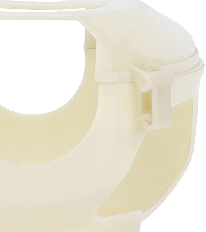 Yctze Plastic Frame Holder – Fixed Feeder for Young Racing Pigeons, Medicines Holder for Bird Care, Easy to Install, and Safe Feeding Solution (White)