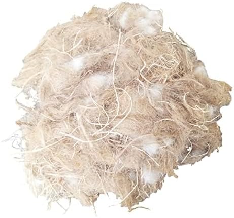 Natural Mixing Nesting Material Pads for Bird Nest,Bird Nest Material,Great for Nest Building and Hideouts,(50G / 1.76OZ)