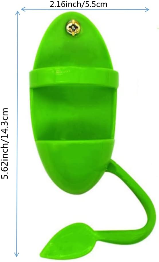 2pcs Bird Feeding Cup Rack Plastic Cuttlebone Holder,Bird Food Holder, Plastic Pet Supplies Fruit Vegetable Storage Stands
