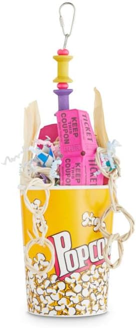 You & Me by Petco Premier Fun Popcorn Box Foraging Bird Toy Medium