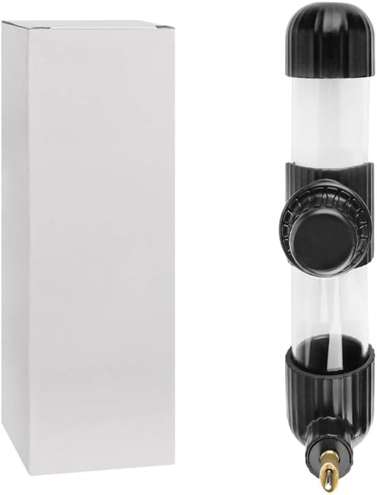 Automatic Bird Waterer 7.4 Oz Hanging Parrots Drinker Dispenser Medium Birds Cage Mounted Drinker for Canary Cockatiel
