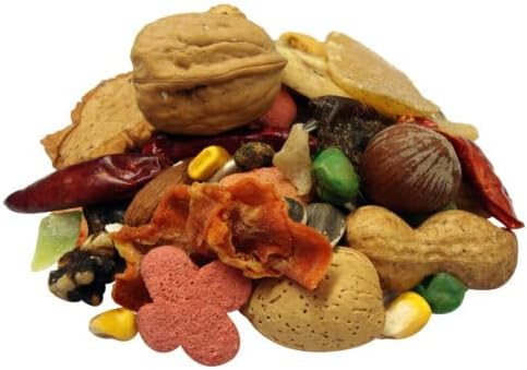 F.M. Brown's Tropical Carnival, Gourmet Macaw Food Big Bites for Big Beaks, Vitamin-Nutrient Fortified Daily Diet with Probiotics for Digestive Health, 5 lb