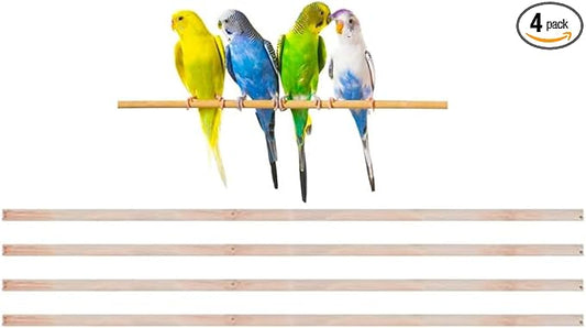 New Natural Wood Perches for Bird Cage, Many Sizes (18")