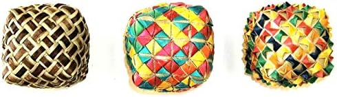 Planet Pleasures Woven Square Foot Bird Toy, Large