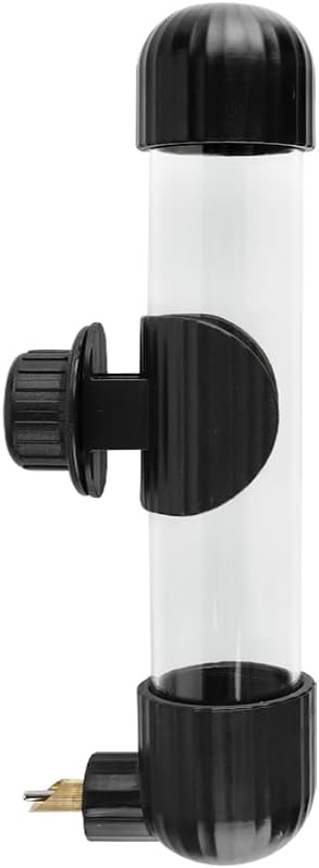 Automatic Bird Waterer 7.4 Oz Hanging Parrots Drinker Dispenser Medium Birds Cage Mounted Drinker for Canary Cockatiel