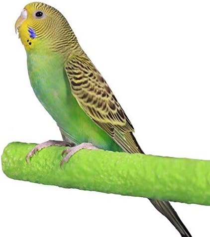 Bird Cage Perch Parrot Sand-Surface Stand 2Pack Grinding Wood Stick Platform Molar Toy Branch for Macaw African Greys Budgies Cockatoo Parakeet Cockatiel Conure Lovebirds