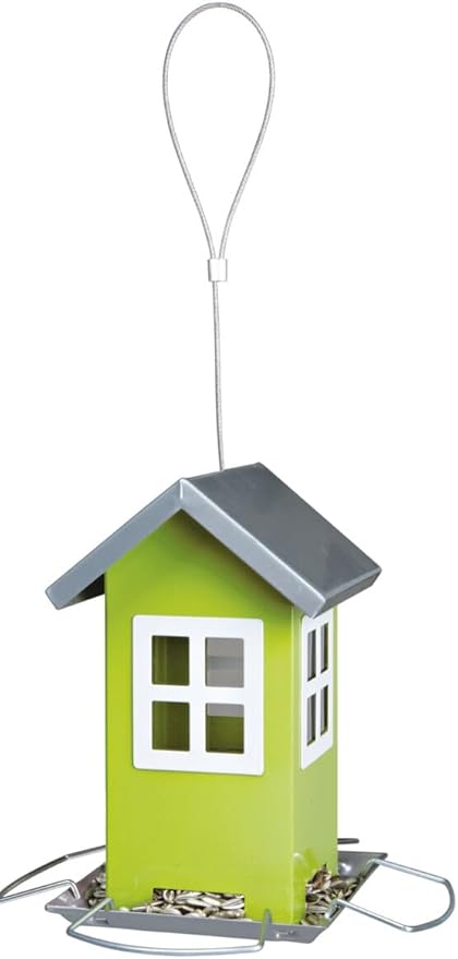Trixie Bird Feeder Red/Silver 19 × 20 × 19 cm 1 L