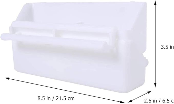 2 Pack Bird Water Dispenser for Cage, Hanging Bird Waterer Food Feeder with 1 Feeder Accessories