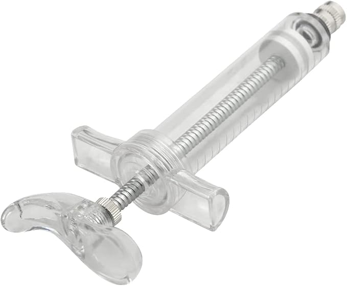 Baby Bird Feeding Syringe Bird Syringe Feeder Feeding Tubes with 6PCS Curved Gavage Tubes for Baby Birds Parrot Small Pet (20ML)