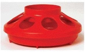Little Giant Farm & Ag 806RED 1 Quart Red Baby Chick Feeder
