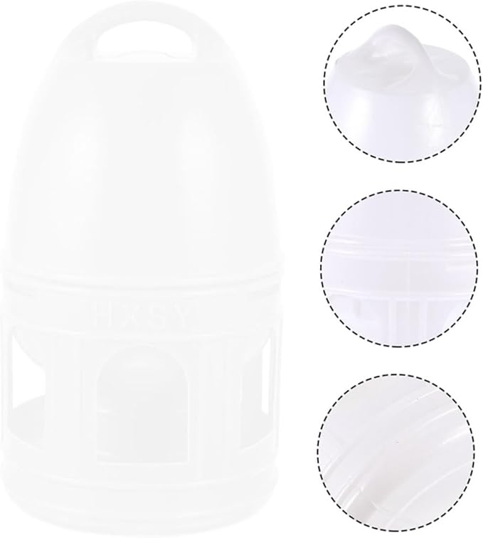 COLLBATH 10l Large Capacity Pigeon Water Dispenser No Mess Waterer for Pet Stores Zoos
