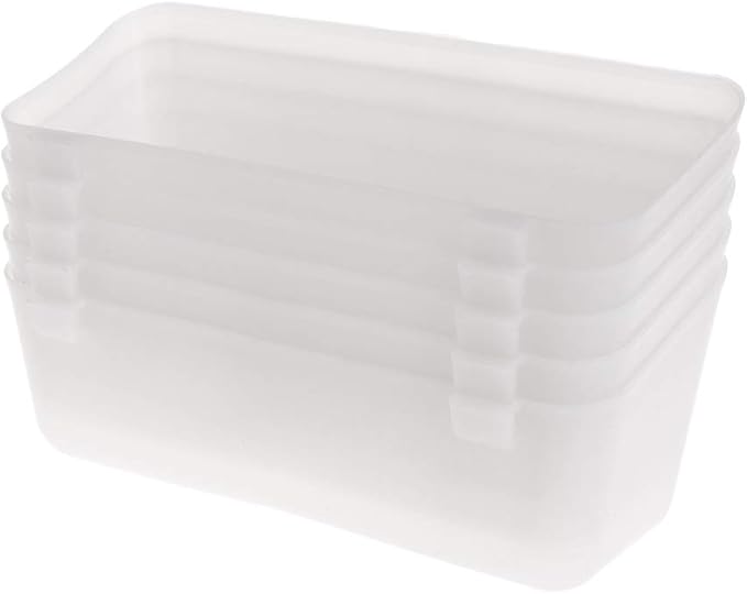 5-Pack Hanging Cups for Small Birds Parrot Feeding Dish Food Bowl Cup Bird Cage Water Bowls