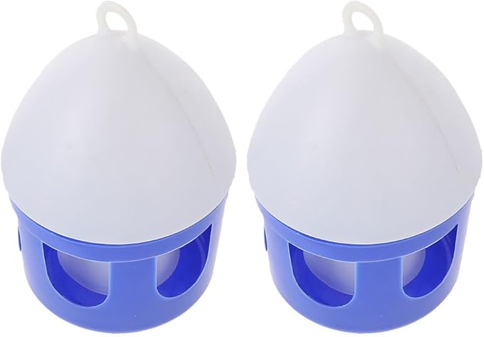 Angoily Pigeon Water Feeder 6.3 Inch Detachable Bird Water Dispenser for Pigeons Quail and Small Birds Easy Clean Outdoor Bird Feeder Accessories