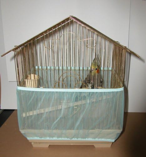 Bird Cage Skirt - Small (Aqua)