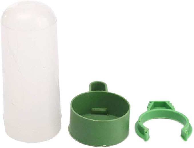 Ochine 4Pcs Automatic Bird Water Feeder & Dispenser, Plastic, Durable, Removable, Clean, for Parrot, Budgie, Cockatiel, Lovebirds, Chicken